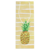 Ananas Geschenktüte Für Weinflaschen (Rückseite)