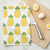 Ananas Geschirrtuch (Viertel Falte)