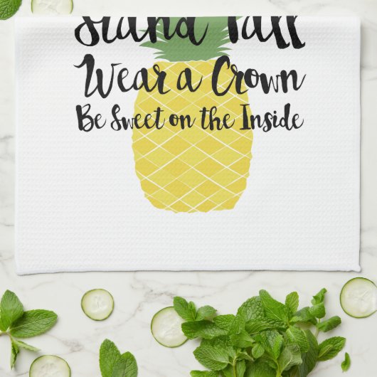 Ananas-Geschirrtuch Küchentuch (Gefaltet)