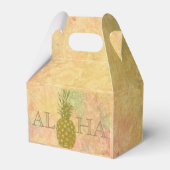 Ananas-Gesichtskasten Geschenkschachtel (Rückseite)