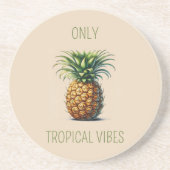 Ananas Getränkeuntersetzer (Vorne)