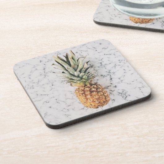 Ananas Getränkeuntersetzer (Linke Seite)