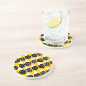 Ananas Getränkeuntersetzer (Seite)