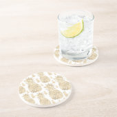 Ananas Getränkeuntersetzer (Seite)