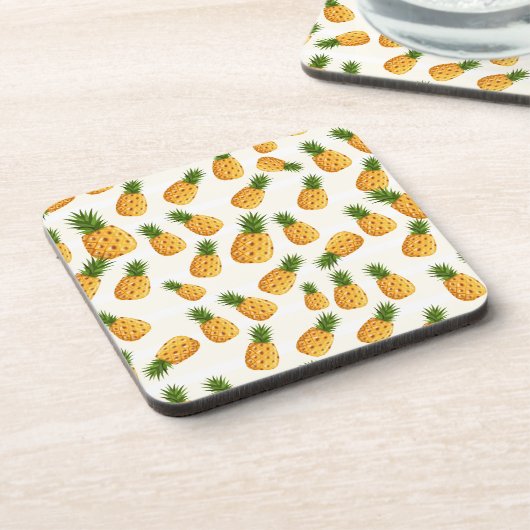 Ananas Getränkeuntersetzer (Linke Seite)