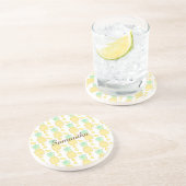 Ananas Getränkeuntersetzer (Seite)