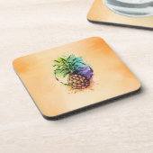 Ananas Getränkeuntersetzer (Linke Seite)