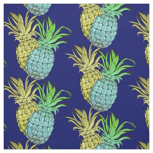 Ananas-Gewebe Stoff (Muster)