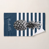 Ananas, gewellt | Benutzerdefiniert Handtuch (Handtuch)
