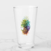 Ananas Glas (Rückseite)