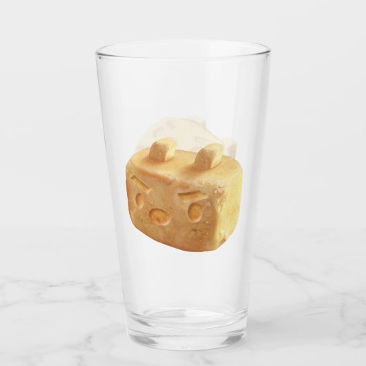 Ananas Glas (Vorderseite)