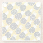 Ananas Glasuntersetzer (Rückseite)
