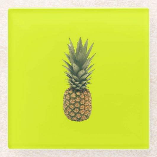 Ananas Glasuntersetzer (Vorderseite)