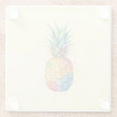 Ananas Glasuntersetzer (Rückseite)