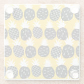 Ananas Glasuntersetzer (Rückseite)