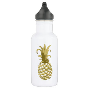 Ananas Gold-ID239 Trinkflasche