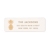 Ananas-Gold-Siegel (Vorne)