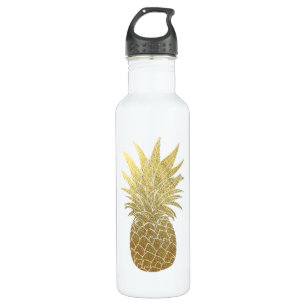 Ananas-Goldflasche Edelstahlflasche