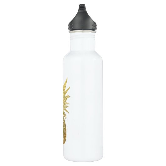 Ananas-Goldflasche Edelstahlflasche (Rechts)