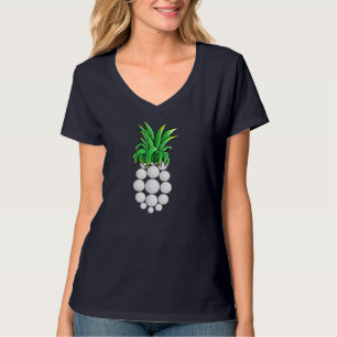 Ananas Golf Hawaiian Aloha Beach Geschenk Hawaii T-Shirt