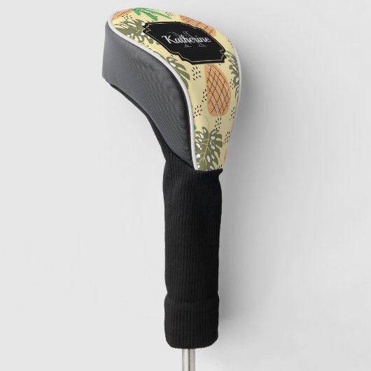 Ananas Golf Headcover (angewinkelt)