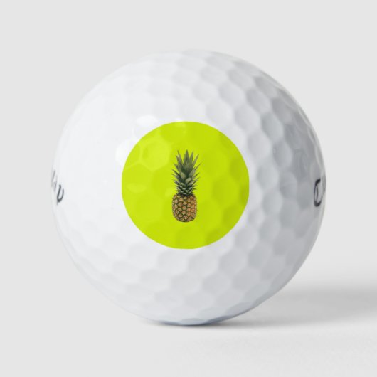 Ananas Golfball (Vorderseite)