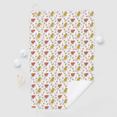 Ananas Golfhandtuch (Insitu)