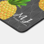 Ananas Gray Schreibtischunterlage (Ecke)