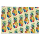Ananas Große Geschenktüte (Rückseite)