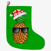 Ananas Großer Weihnachtsstrumpf (Vorderseite)