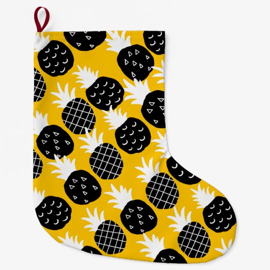 Ananas Großer Weihnachtsstrumpf (Vorderseite)