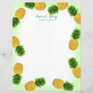 Ananas grün