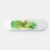 Ananas, grün und gelb skateboard (Horizontal)