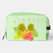 Ananas grün waschbeutel (Rückseite)