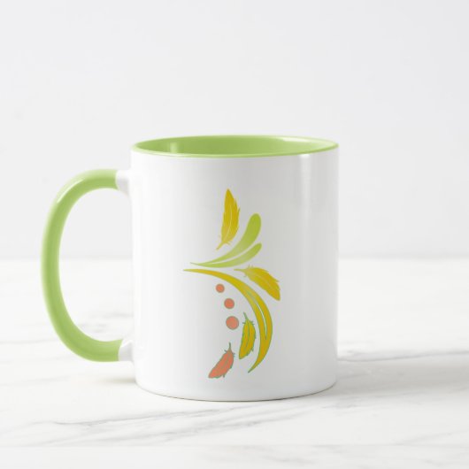Ananas Grüne Wange Tasse (Links)