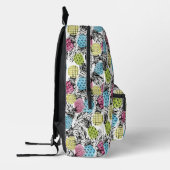 Ananas Grunge Palms Bedruckter Rucksack (Links)