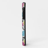 Ananas Grunge Palms Case-Mate iPhone Hülle (Hinten/Links)