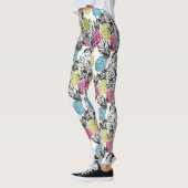 Ananas Grunge Palms Leggings (Links)