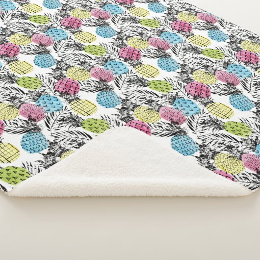 Ananas Grunge Palms Sherpadecke (3/4)