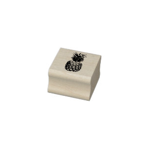 Ananas Gummistempel