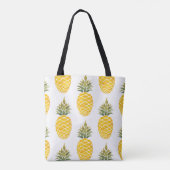 Ananas. Handgemalte Aquarellbilder w Tasche (Rückseite)