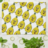Ananas Handtuch (Gefaltet)