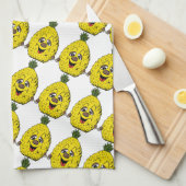 Ananas Handtuch (Viertel Falte)
