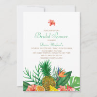 Ananas Hawaiian Bridal Dusche Einladung