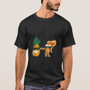 Ananas Hawaiian Pizza Friends Forever Cool Food T-Shirt