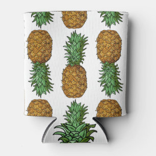 Ananas-Helligkeit: Sommer-Tropische Illustration Dosenkühler