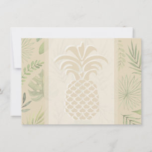 Ananas Herz Danke, Karten