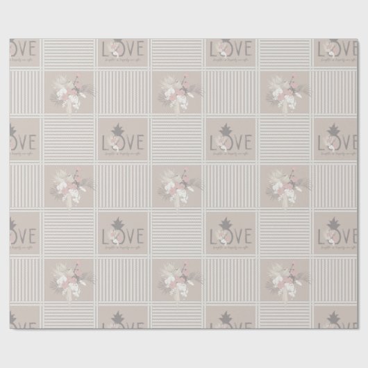 Ananas ihres Auges, Tropenromanische Geschenkwrap Geschenkpapier (Flach)