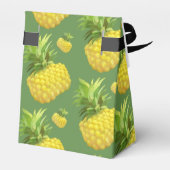 Ananas-Illustration Geschenkschachtel (Rückseite)