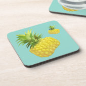 Ananas-Illustration Getränkeuntersetzer (Linke Seite)